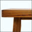 Table de salle à manger d'extérieur en bois d'acacia durable Janiyah
