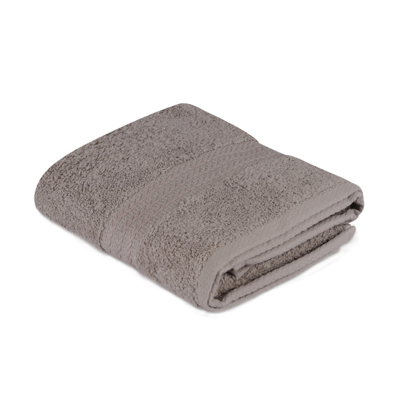 Essuie-mains de qualité supérieure 100% coton, 19,7 po x 35,4 po | 500 g / m² pour une luxueuse capacité d'absorption | Lavable à la machine à 104 ° F | Couleur grise élégante | Idéal pour la maison, le spa, la salle de sport et l'utilisation quotidienne | Doux, durable et à séchage rapide