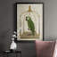 Perroquet vert sur balançoire, impression sur papier-1227650484-1227650486