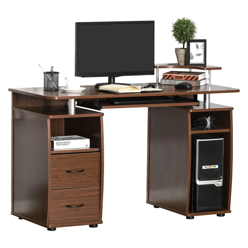 Computer Desk, Brown