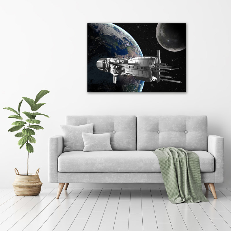 Spacecraft - No Frame Print on Canvas