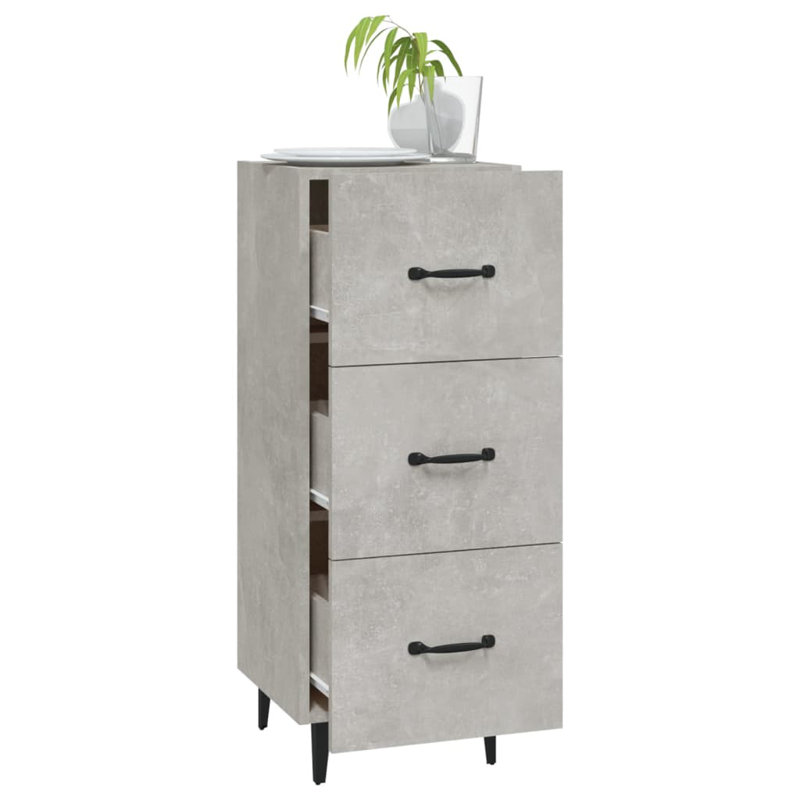 Kallieann End Table, Concrete Grey