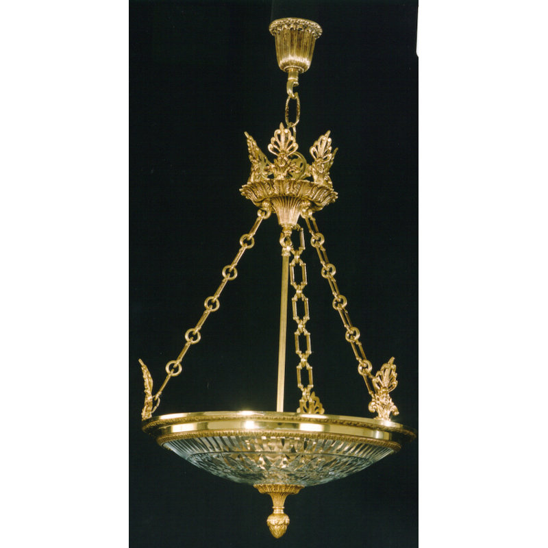 Deel 3 - Light Bowl Pendant, French Gold
