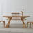 Amariyae simple home rectangular dining table-1822933185