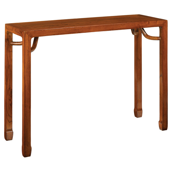 Hangzhou 120cm Solid Wood Console Table, Warm Elm
