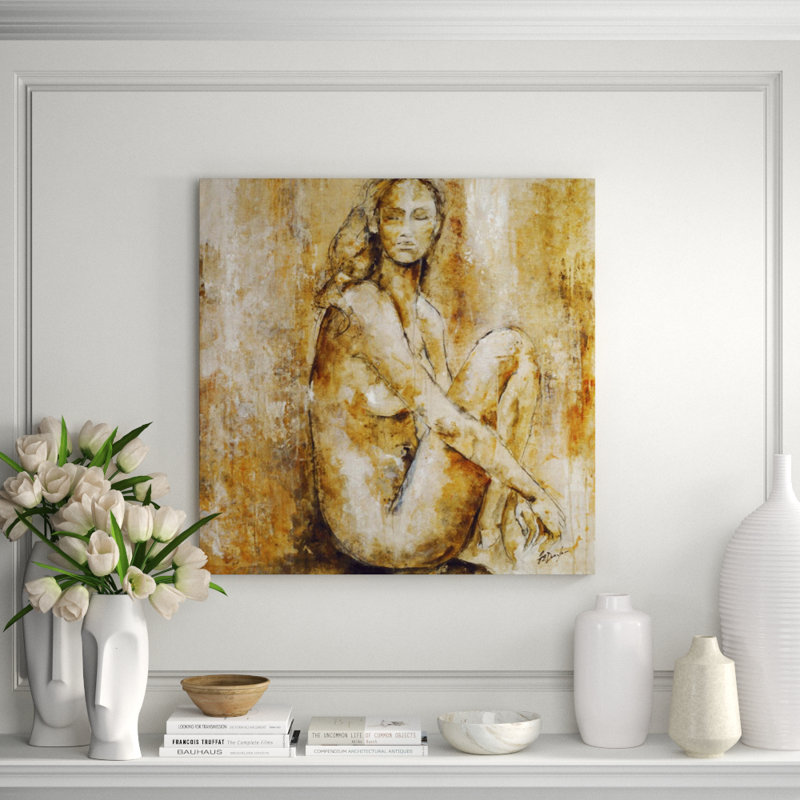 Bare Essence II Graphic Art, 54" H x 54" W, Knife Gel