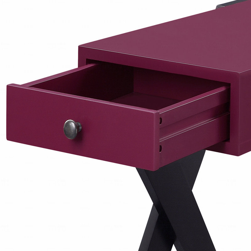 Table d'appoint avec ports USB, Bourgogne