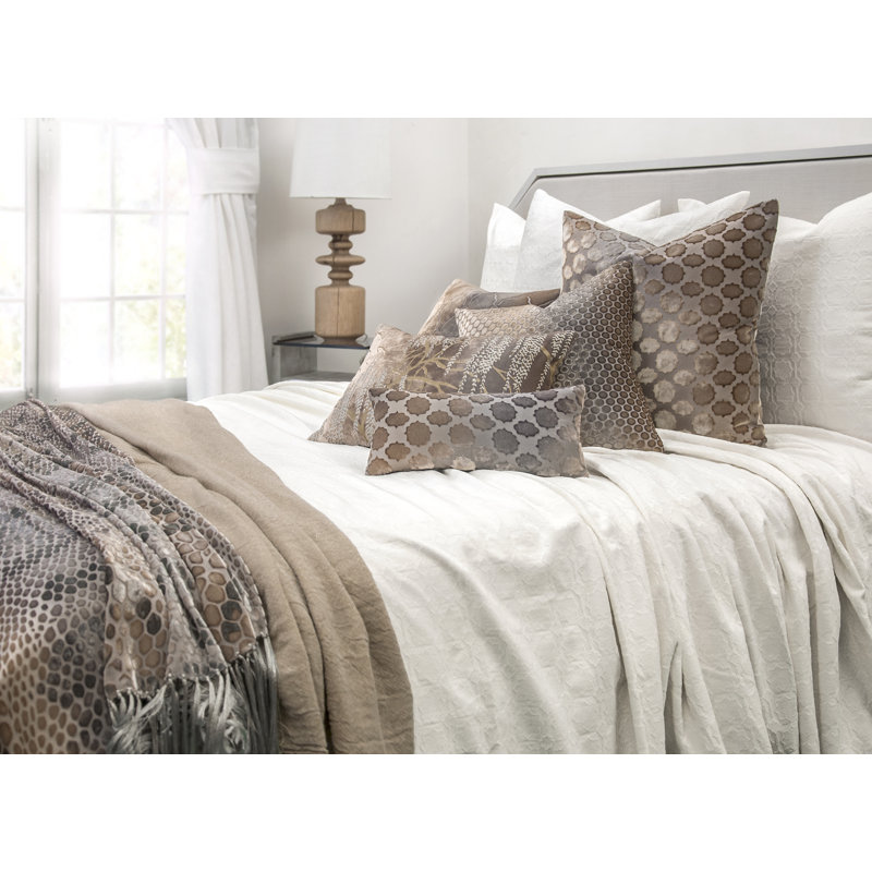 Square Velvet Pillow Cover & Insert, 18" x 18", Coyote