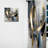 Abstract Shapes And Lines I - Modern Velvet Curtain - Room Darkening - 1 panel-107581237