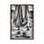 Classic Brown Wood Floater Framed