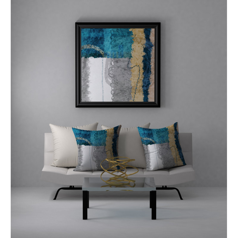 Coussin décoratif carré exactement Joy, 20 po x 20 po