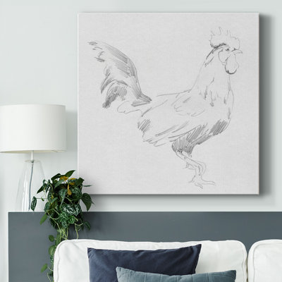 «Big Rooster S croquis I» sur toile