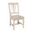 Maner 18'' H Solid Wood Side Chair