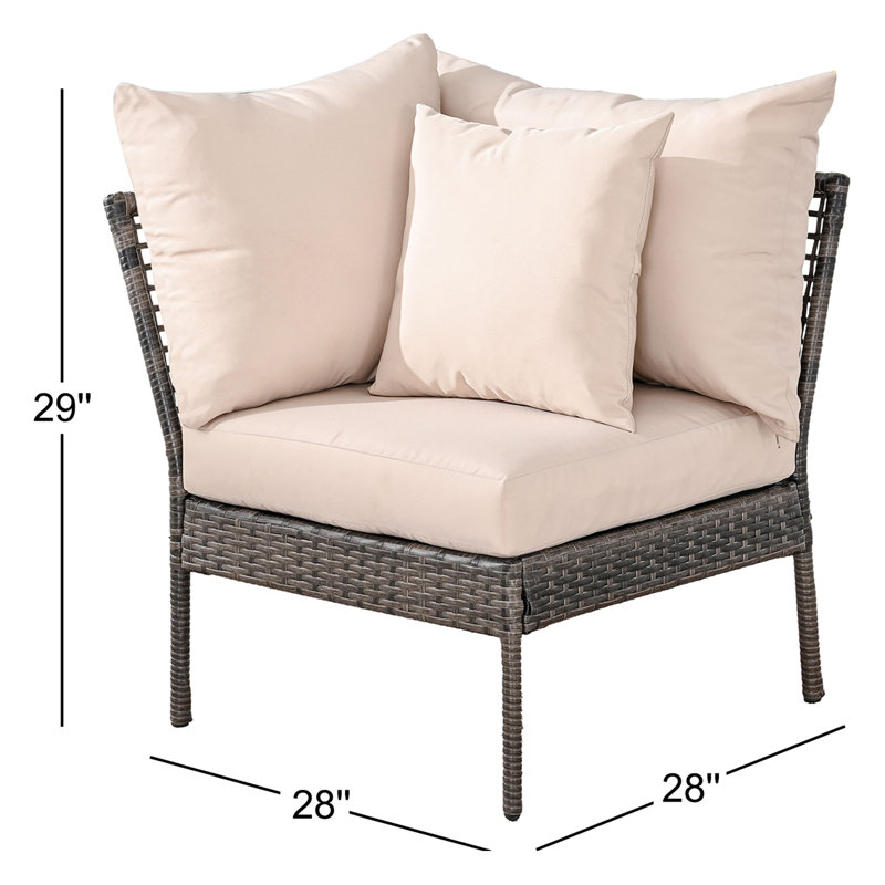 Chaise longue d'extérieur avec coussins Addiego