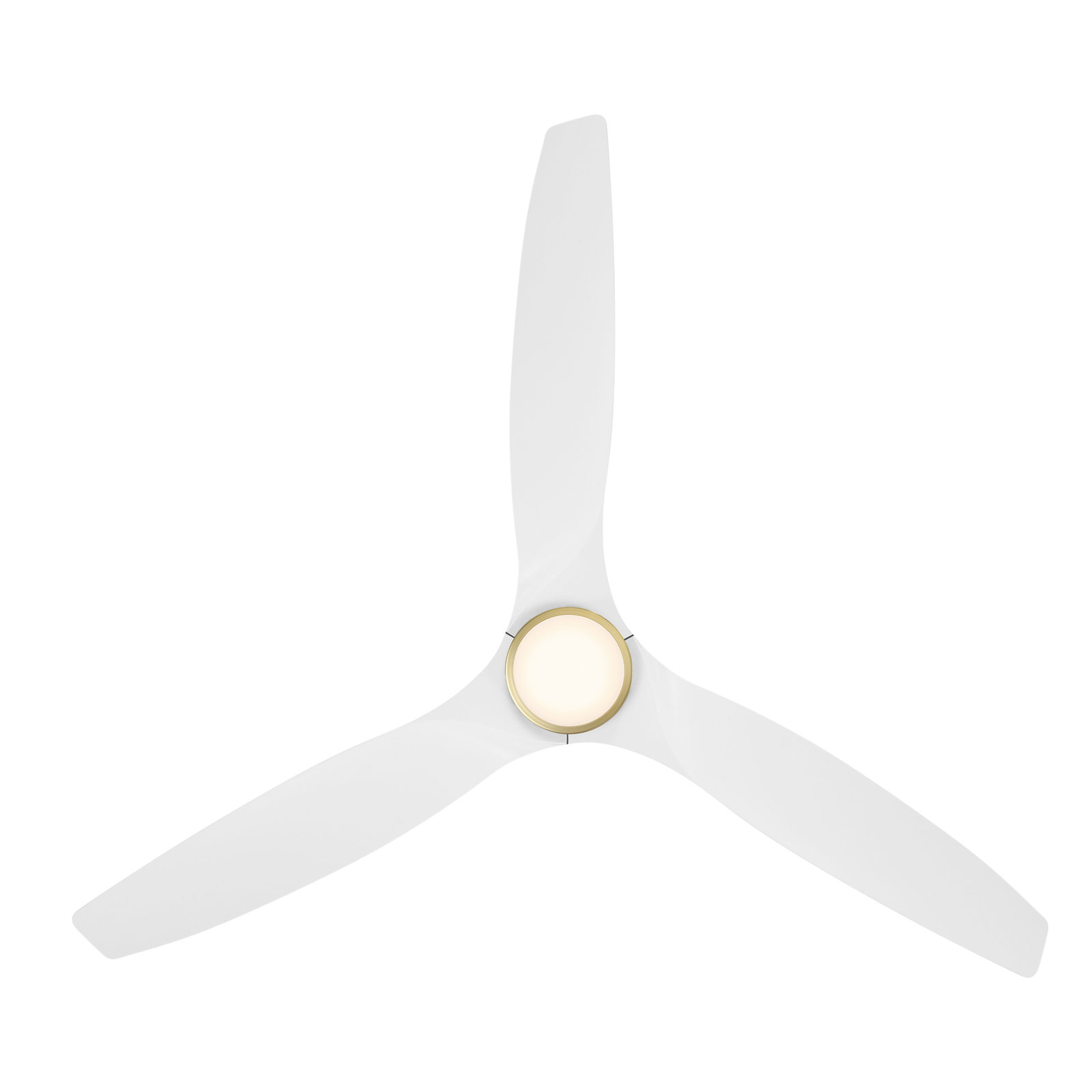Skylark 3 - Blade Indoor/Outdoor Smart Ceiling Fan with Adjustable CCT 2700K-3000K-4000K-5000K LED Light Kit and Remote Control Included, Works With Alexa and iOS or Android App