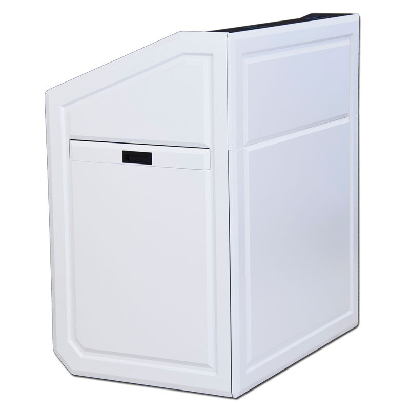 Podium entier pour cadre, Blanc cristal