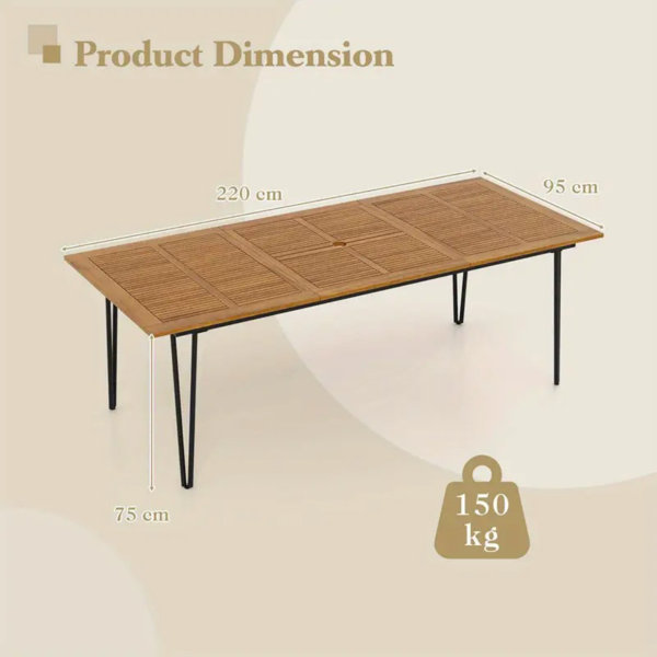 Dimensions du produit