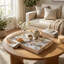 Plateau en verre Aurelia