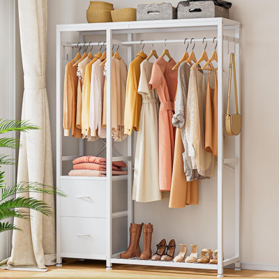 Portant à vêtements en métal 47,24 po Rylaey