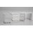  35"- 60" Extandable LED Coffee Tables With Storage 4 Drawers & Open Shelves-125559952