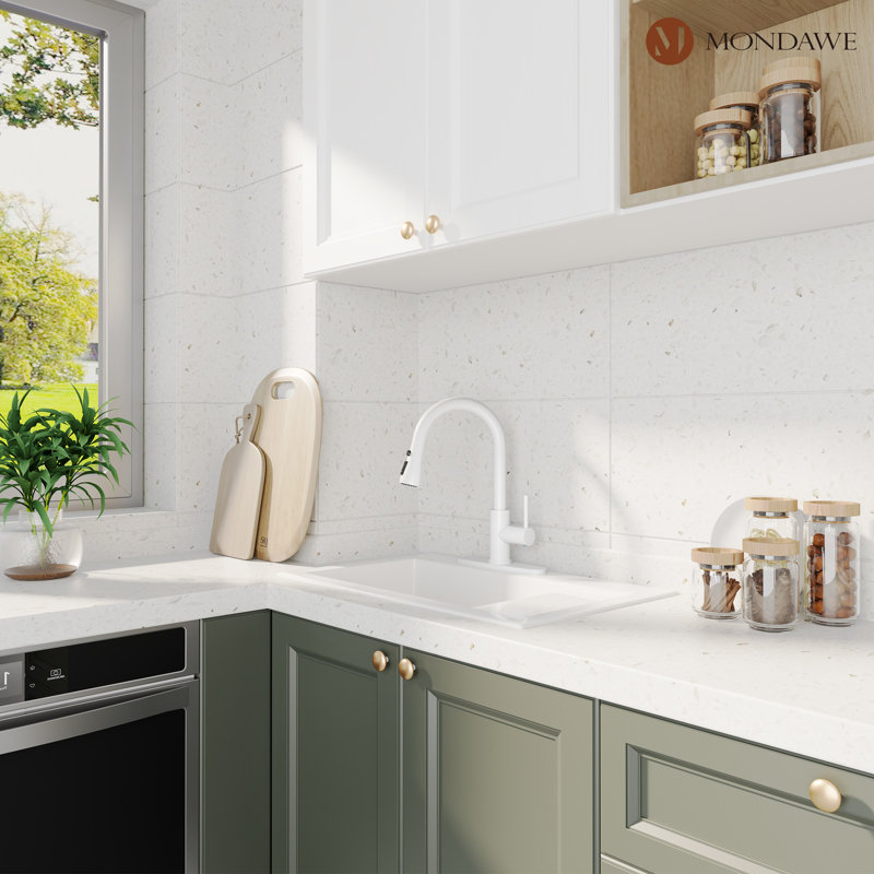 Robinet de cuisine Mondawe, Blanc