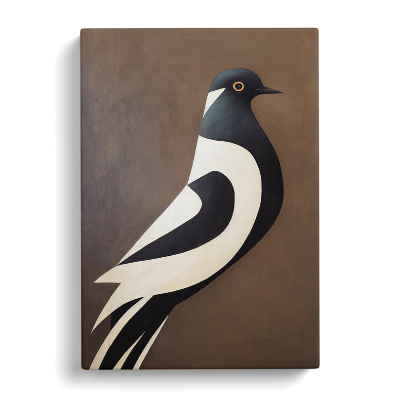 Francky Dove Bird Unique - Wrapped Canvas, 76cm H x 50cm W x 3cm D