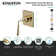 Kingston Brass Single-Handle Wall Mount Three-Way Diverter Valve with Trim Kit