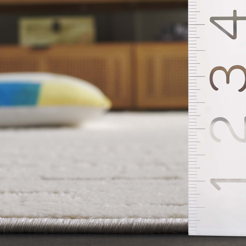 Elmhurst Performance Abstract Rug, Square 6'7"