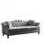 Tufted Couch With Rolled Arms, Chesterfield Sofa, Seater Sofa-800846796-778212905