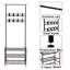 Roslindale Iron Freestanding Coat Rack-1583613868