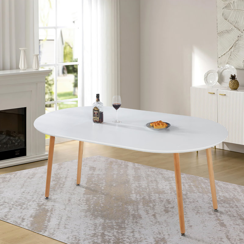 Extensible table,DINING TABLE,OFFICE TABLE,COFFEE TABLE, White, Natural