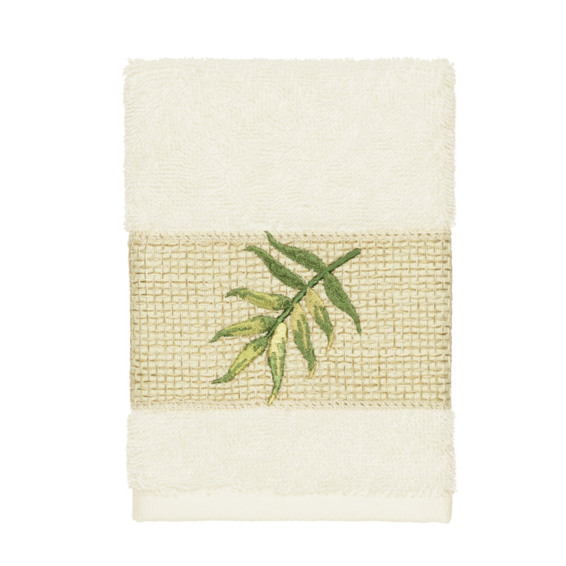 Zoe Turkish Cotton Midweight Washcloth, Cream
