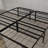 Black Steel King Platform Foundation, 14 - Inch Elevated For Underbed Space, 5 Minute Setup, No Box Spring Heavy Duty Size Bed Platform, Storage, Tool-1486312973