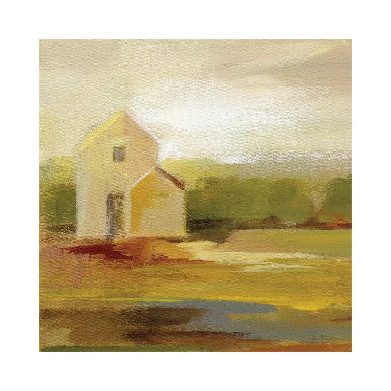 Hillside Barn I 1 Piece Wrapped Canvas Wall Art, 45.72 cm H x 45.72 cm W x 1.91 cm D