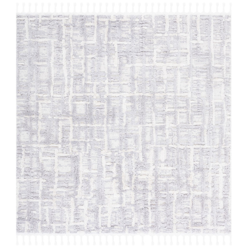 Marrakesh Performance Abstract Rug, Square 6'7"