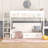 Bunk Bed with Convertible Bottom Bed-1488748579