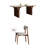 Modern Rectangular Rock Slab Dining Table Sets-109743479