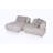 Arden 135'' Modular Cloud U-shape Sectional Sofa