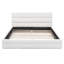 Grand lit plateforme tapissier