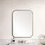 Rohe Flat Metal Beveled Wall Mirror-91084000-91083912