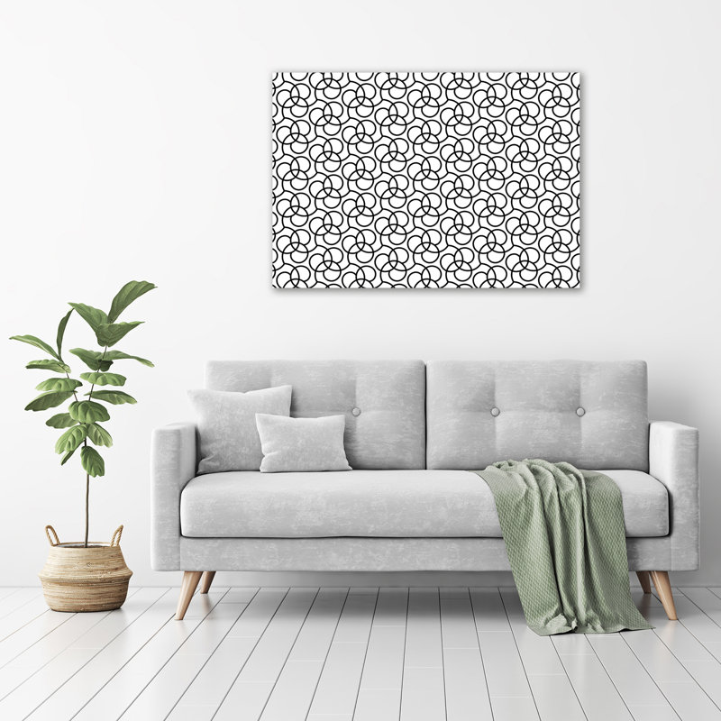 Geometric Background - Wrapped Canvas Print