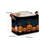 5Pcs,Halloween Storage Basket - Foldable Collapsible Organizer Bin With Ghost Party Design For Toys, Laundry, And Multi-Purpose Use, Made Of Cotton Linen And Oxford Fabric