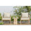 Méridienne contemporaine en aluminium beige avec coussins et pour l'extérieur et l'intérieur-778941097-778941094