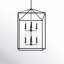 Ellis 8 Light Metal Dimmable Lantern Chandelier-455403251-455403250-455403260