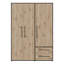 Mijah 3 Door Manufactured Wood Wardrobe-885656498