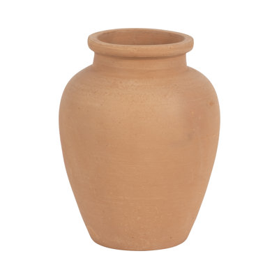 Sagebrook Home's Andrelisa Elegant Terracotta Vase - Perfect for Any Room