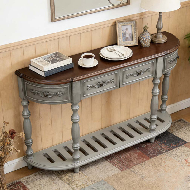 Console 52 po moderne et contemporaine, Gris ancien
