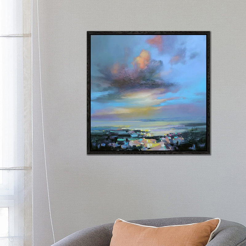 Hebridean Light II by Scott Naismith - Print on Canvas, Black Framed, 66.04 cm H x 66.04 cm W