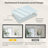 Modern & Contemporary Beveled Metal Framed Rectangular/Square Bathroom Vanity Mirrors with HD Tempered Glass-370240086-374413133-374413129
