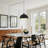 Mehriban 12 inch 1 - Light Plug In Pendant Light with On/Off Dimmer Switch-902383837
